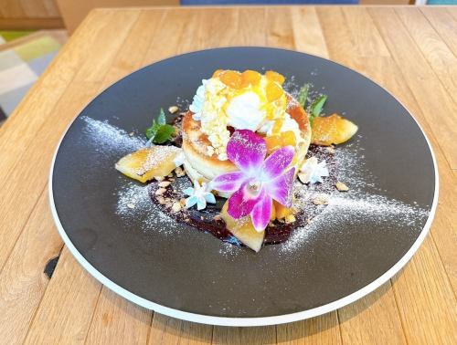 망고 & 파인애플 팬케이크