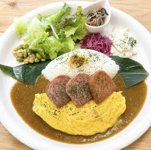 ◆スパム&エッグカレー