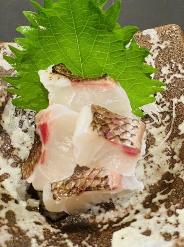 flounder sashimi