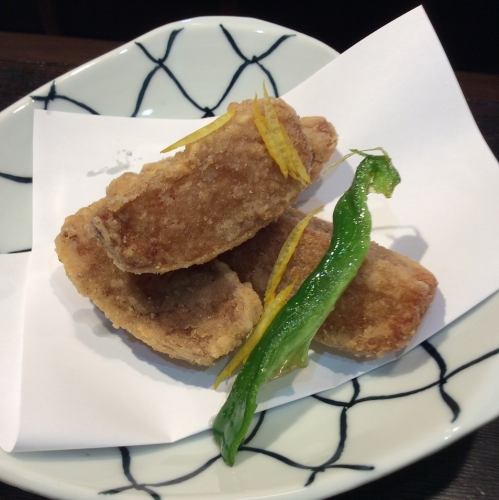 里芋の唐揚げ
