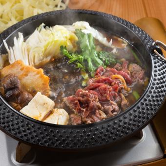 <2 hours all-you-can-drink included> Trial course of Hakata skewers and horse meat with Sakura hotpot (8 dishes total) 4,480 yen