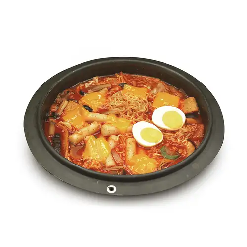 チーズラーメントッポッギ鍋(1人前)※2人前から承ります。
