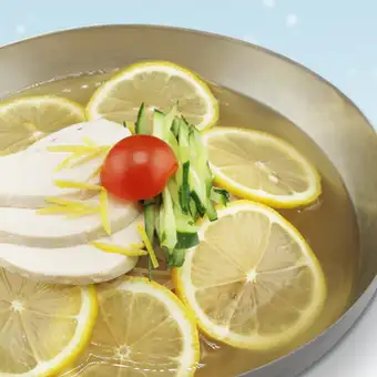 【終日販売】レモンを使ったさっぱり冷麺 ランチセット