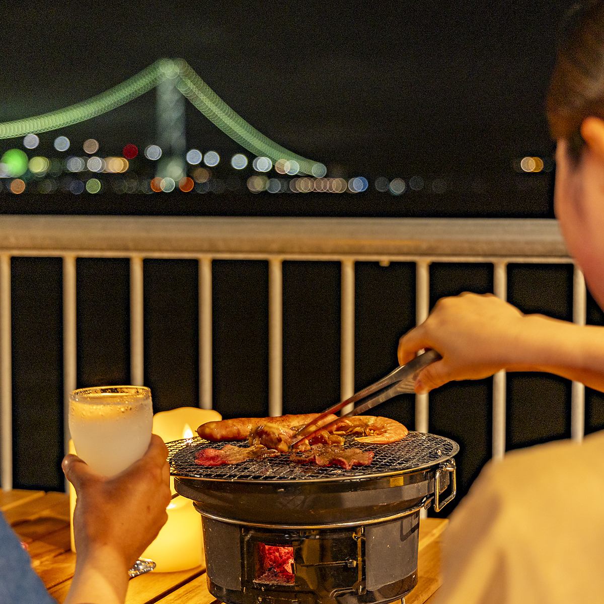 上質なお肉が楽しめるラグジュアリーBBQ！特別な時間を過ごせる