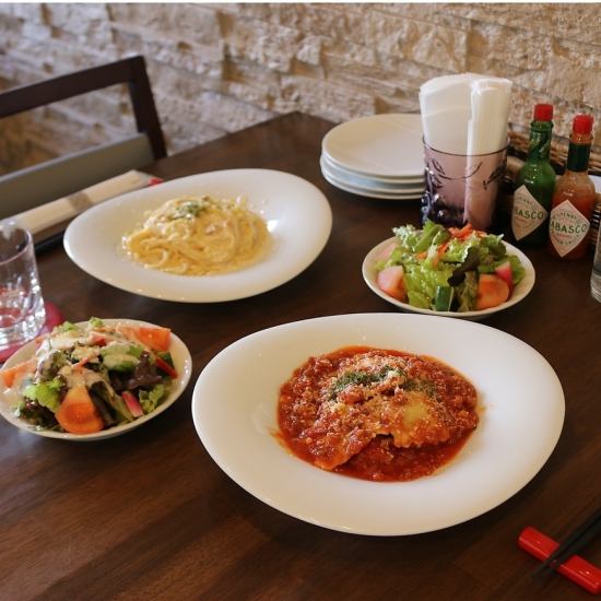An authentic Italian restaurant created by the owner who trained at a 1-star Italian restaurant☆