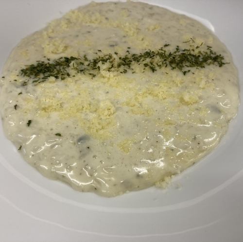 Gorgonzola cream risotto