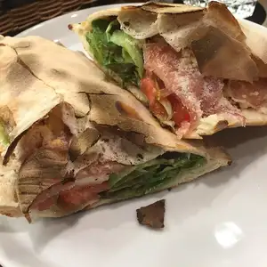 Calzone (Salad, Tomato and Prosciutto)