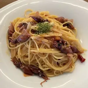 Firefly squid peperoncino