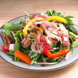 生ハムのシーザーサラダ