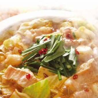 [2 hours all-you-can-eat] 8 dishes including our famous motsunabe and delicious salted bonito ◆ Tenjin Plus Course