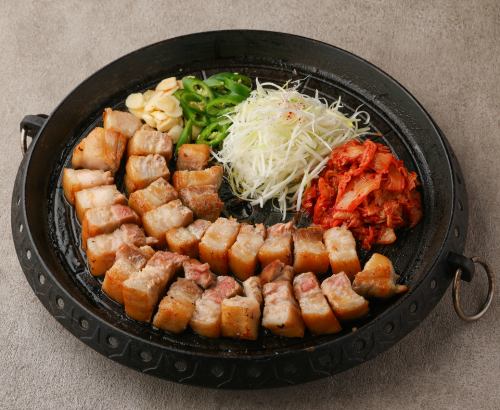 単品サムギョプサル 二人前から