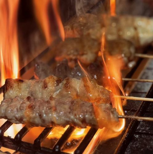 炭焼き串各種取り揃えております