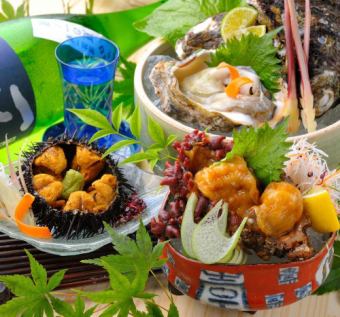 Seasonal Tohoku seafood