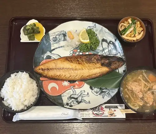 トロサバ定食