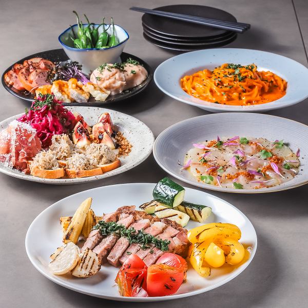 Enjoy the luxurious aete course! All-you-can-drink option available ◎