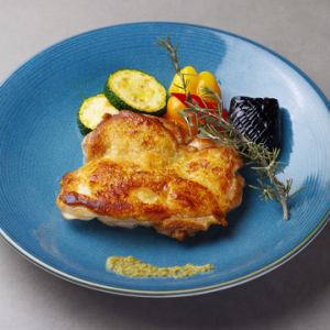 匠の大山鶏モモのレンガ焼き