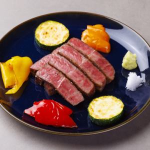 黒火乃牛の特上ミスジステーキ