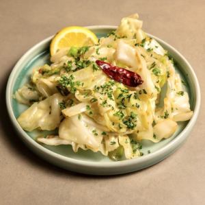 キャベツのアンチョビソテー