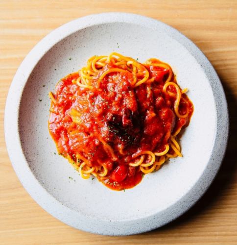 Arrabiata with carefully selected tomatoes
