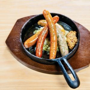 Assorted 5 kinds of sausages