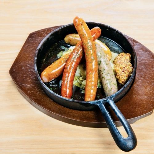 Assorted 5 kinds of sausages