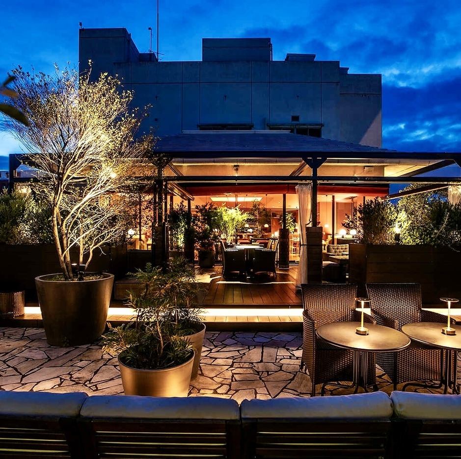 エテルナ高崎4Fにあるルーフトップレストラン 