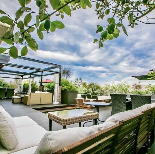 개방감이 있는 테라스