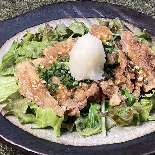 ネギおろし竜田揚げ