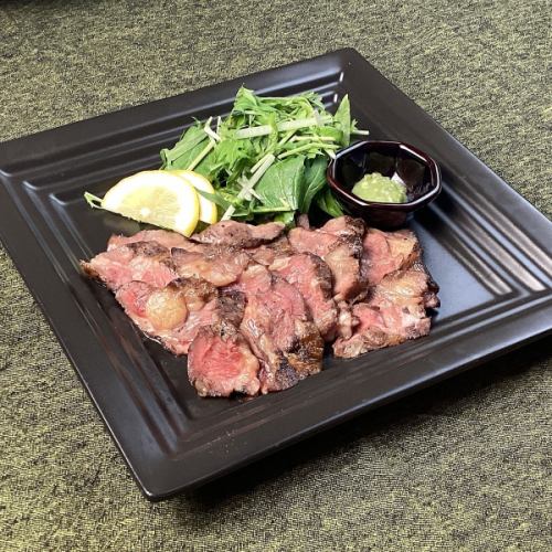 牛肩ロース炭火焼