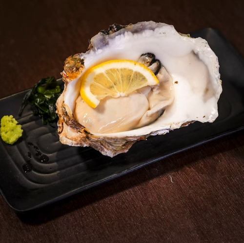 牡蠣の殻焼き