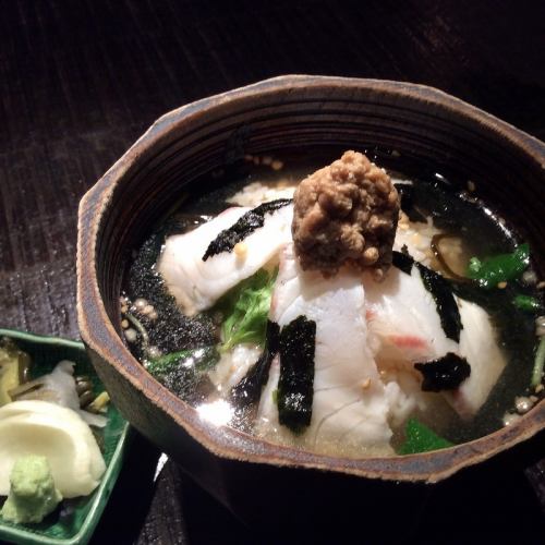 Kyoto-style Ochazuke (Salmon / Mentaiko / Jako) / Tsukune Tsukimi Don