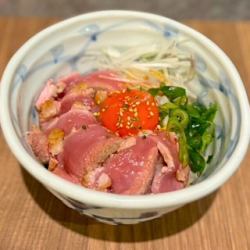 鴨の炙り丼