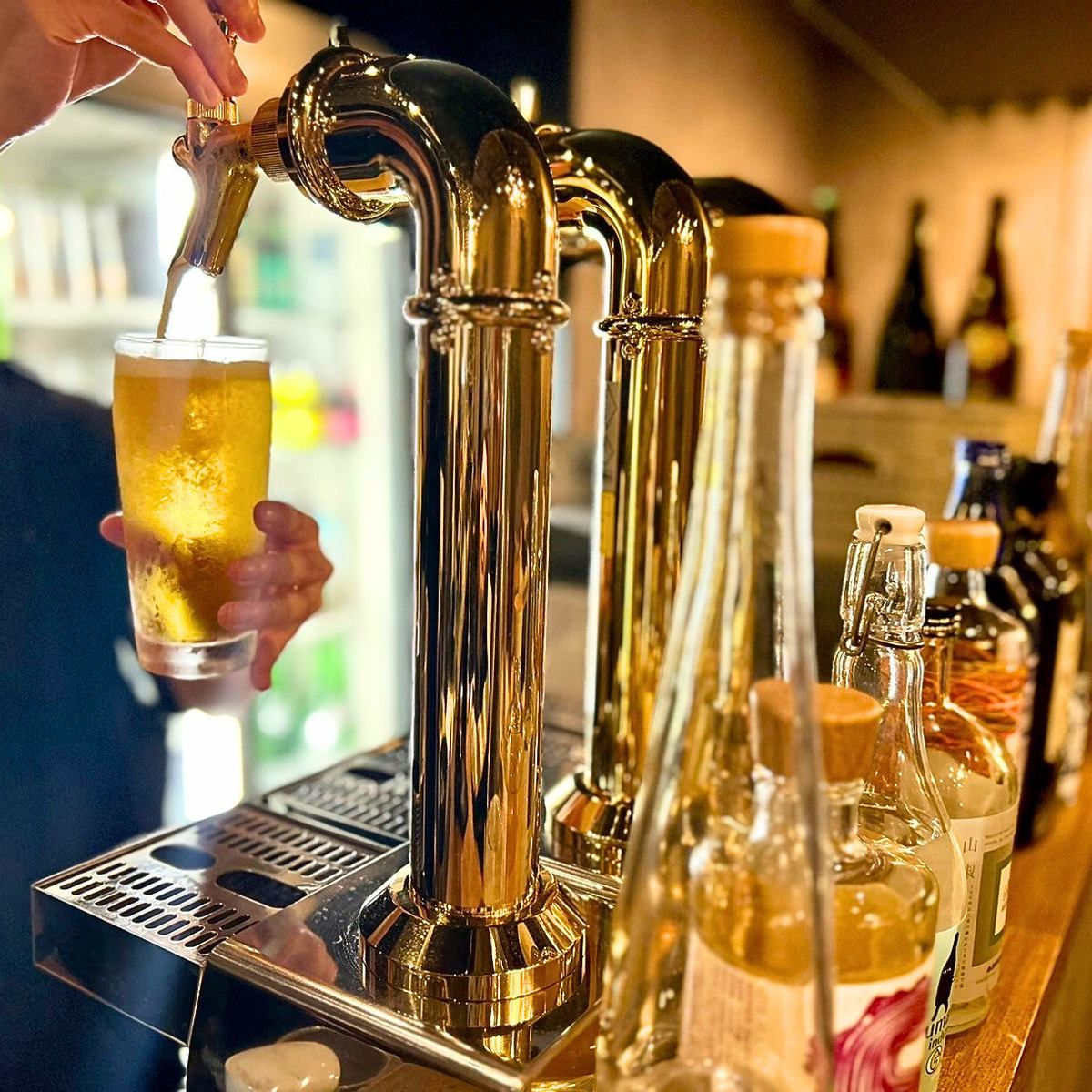 2時間生ビール付飲み放題の各種コースのご用意もございます◎