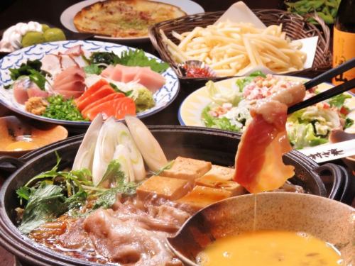 All-you-can-eat course to choose from ♪