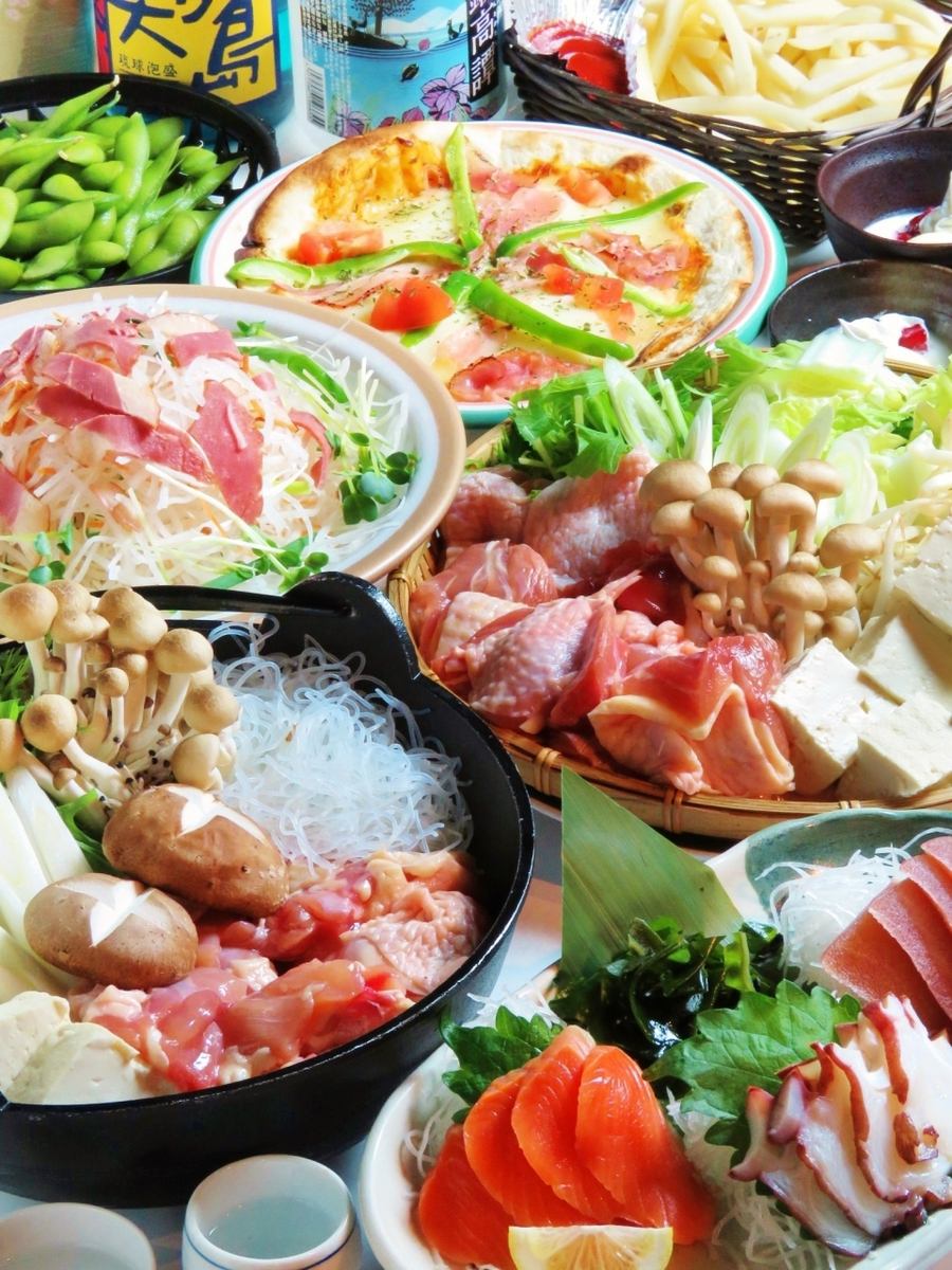 [Course with all-you-can-drink for 2 hours] The banquet course starts from 3,000 yen.