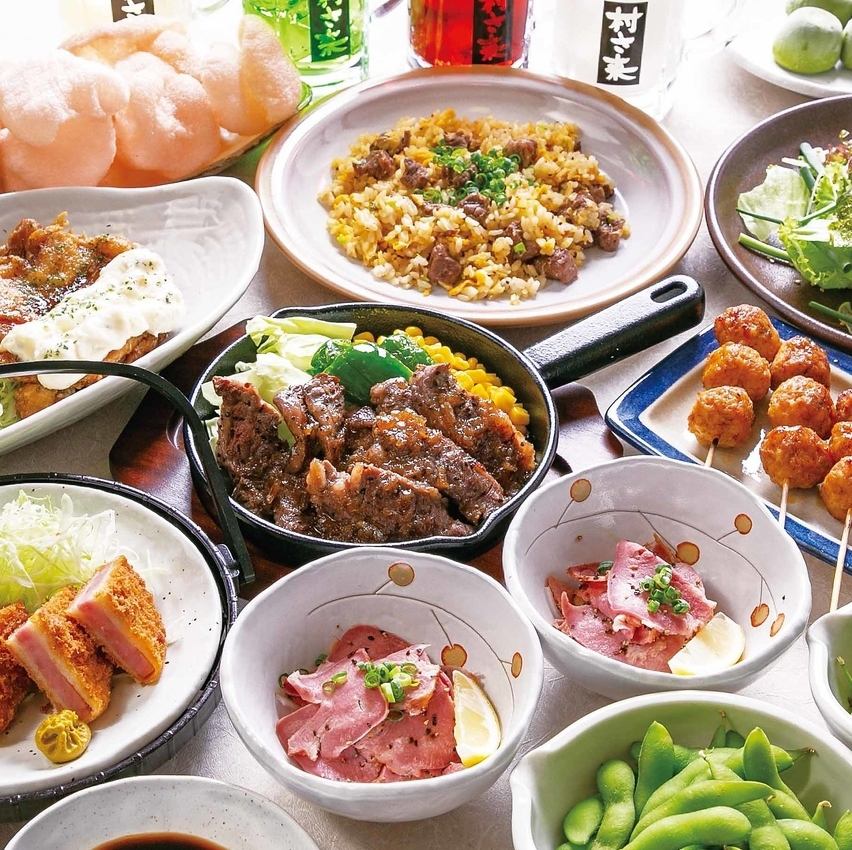 広いお座敷でお寛ぎください！!食べ飲み放付コース3000円ご用意