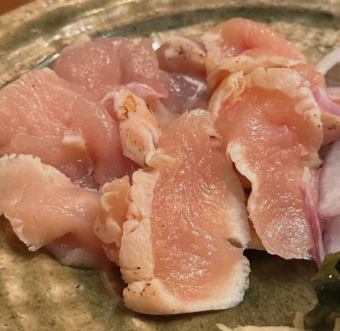 九州鶏の刺身