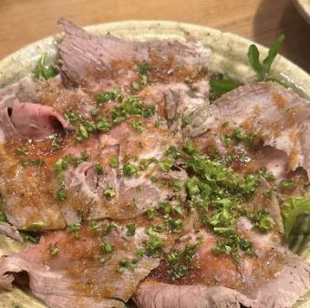 コールドローストビーフ