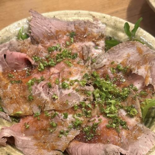 コールドローストビーフ