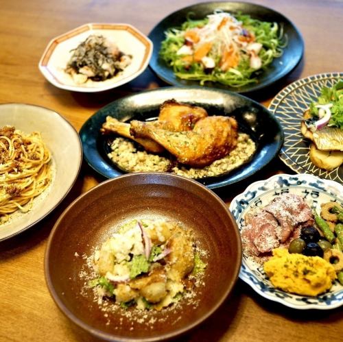 ジャンルレスな多彩な料理