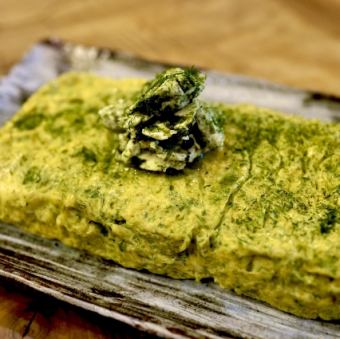 生海苔バターの出汁巻