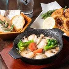 【2時間飲み放題】お刺身5種盛り+ジンギスカン含む 8品　5,500円（税込み）