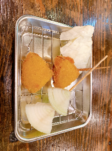Burdock / Lotus root / Onion / White onion / Shishito