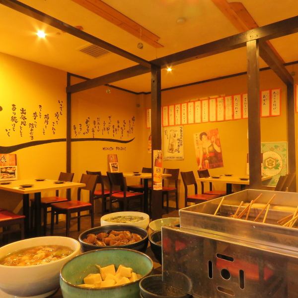 There is also a counter seat where you can see the shopkeeper cooking from an open table seat! In the center of the table seat, today's bansai and oden are placed, and the sake advances with a delicious scent. ♪ We have prepared seats that are easy to use in various scenes, so please come!
