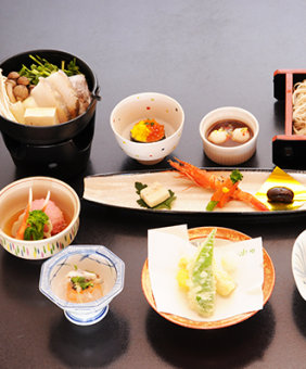 2-hour all-you-can-drink (individual serving) Using Shinshu ingredients and seasonal ingredients (seasonal kaiseki) 8 dishes total 7,000 yen (tax included)