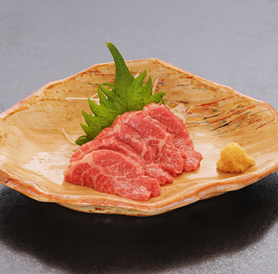Horsemeat sashimi (for one person)