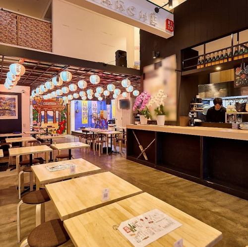 開放感溢れる空間で賑やかな時間をお過ごしください☆