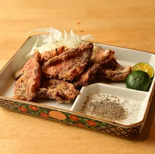 グルクンのカレー竜田揚げ