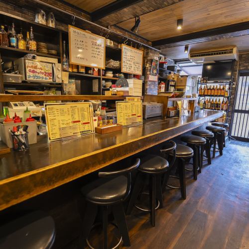 気軽に寄れるカウンター！