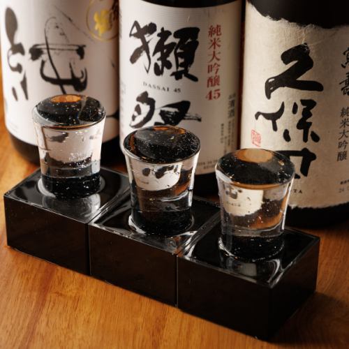 銘酒に酔いしれる。飲み放題メニューも充実！